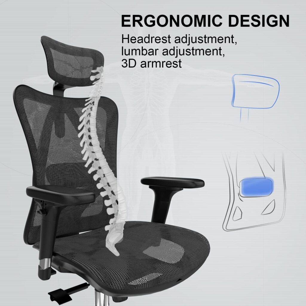 Ergonomics Office Chair Nepal Sihoo M57